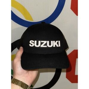 Factory Effex Suzuki 21 Racewear Snapback Hat Motorcycle Street Bike Mesh Back